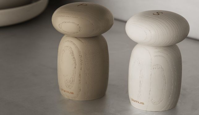 MOLI Salz & Pfeffermühle in Holzfarben