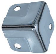 Tulead Eckenschutz Aus Metall, Silber - 8 Stück, 28x28x28 Mm, Mit Schrauben Für Möbel & Kisten