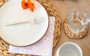 Die passenden Telleruntersetzer gleich dazu