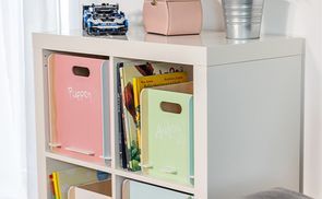 HMF Aufbewahrungsbox Aus Holz 25x25x25 Cm – Weiß, Zusammensteckbar Für Regale, Kinderzimmer & Ordnung