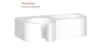 Praktische Wandhalterung