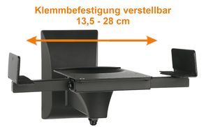 Verstellbare Klemmbefestigung von 13,5 28 cm