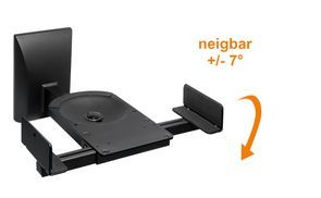 Neigbar um +/ 7° für optimalen Klang