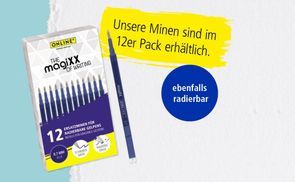 6 Radierbare Gelstifte 0,5mm - Mit 6 Ersatzminen & Süßen Tiermustern Für Kinder