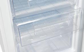 Gefrierschubladen transparent für einen besseren Überblick