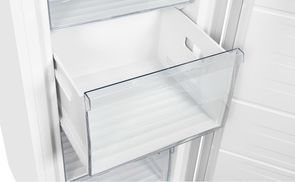 Transparente Gefrierschubladen