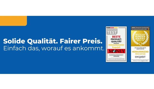 Qualität zum guten Preis: GS5231‐NF‐H‐040C weiss von Exquisit