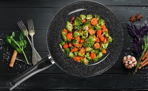 Gesund mit wenig Fett und Öl