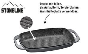 Mit induktionsfähigem Multifunktions-Deckel