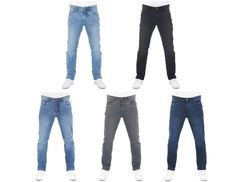 Replay Grover Straight Fit Stretch Jeans Washed Black | Man