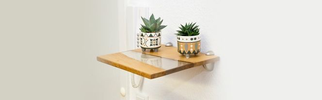 Epoxidharz DIY Regal selber bauen | Bastelanleitung