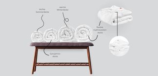 4-Jahreszeitendecke - Der Alleskönner für das ganze Jahr.