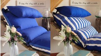 Vielseitige Komfortoase mit Wende Polsterung