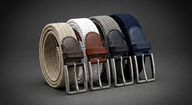 LINDENMANN textile Flechtgürtel für flexible Passform und hohen Komfort