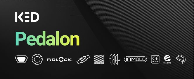 Pedalon E Bike Fahrradhelm Damen Herren, mit LED Rücklicht, Maxshell Technologie