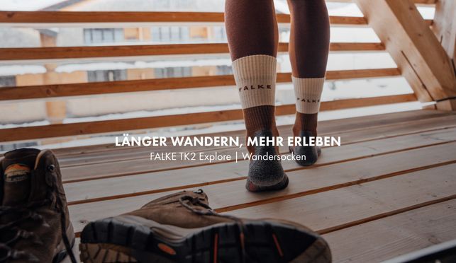ENTDECKEN SIE DEN FALKE TK2 EXPLORE
