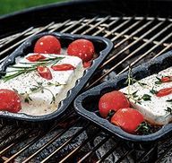 Leckerer Feta und knackiges Gemüse vom Grill