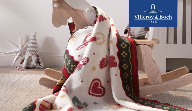 Wohndecken aus der Villeroy & Boch Weihnachts Kollektion