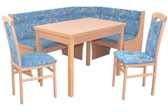 5 teilige Eckbankgruppe mit Truhenfunktion