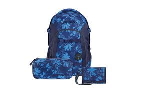 coocazoo Schulranzen Schulrucksack-Set JOKER Tropical Night