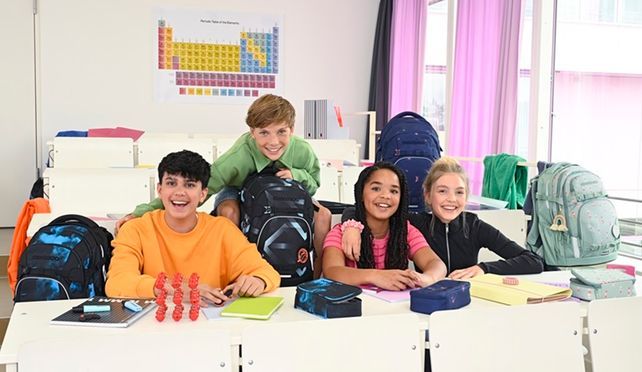 Schulrucksack Set, 4 teilig