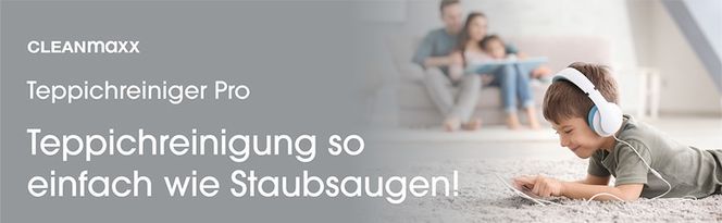 CLEANmaxx Teppichreiniger Professional 800W