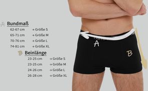 Größentabelle