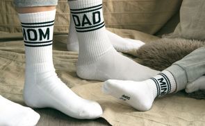 Family First – jetzt auch im Socken Look