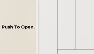 Kein Griff. Kein Schnickschnack. 