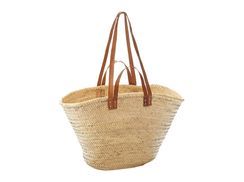 Kobolo Wasserhyazinthen-Tasche – 45x18x29 Cm, Geflochtene Henkeltasche Mit Kunstledergriffen