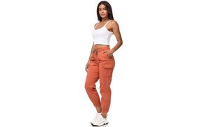 Tazzio Cargohose in Ocker – Stylische Cargo Hose für Damen.