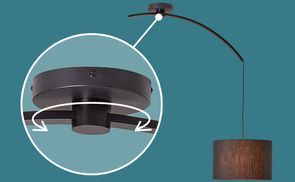 Maximale Flexibilität durch schwenkbaren Arm