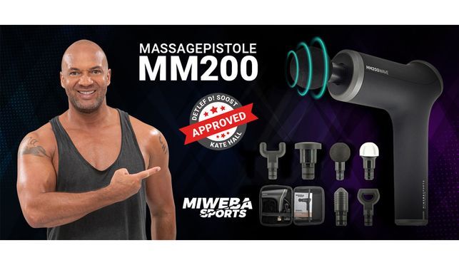Miweba Sports Massagepistole MM200