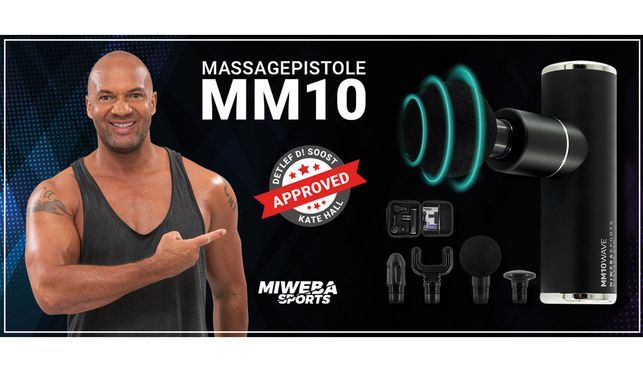 Miweba Sports Mini-Massagepistole MM10