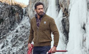 Stehkragen & elastische Bündchen 