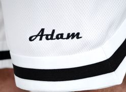 Premium Mesh Shorts Weiß