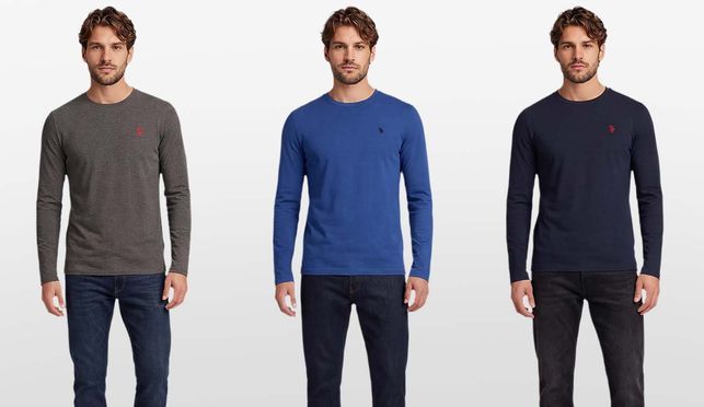 Zeitloses Longsleeve mit sportlichem Charakter