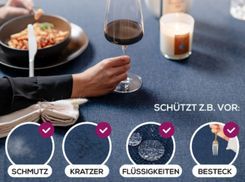 Der Schutz für ihren Tisch
