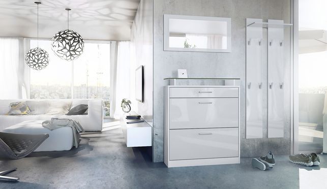 Garderobenset Loret mini in vielen verschiedenen Farbkombinationen