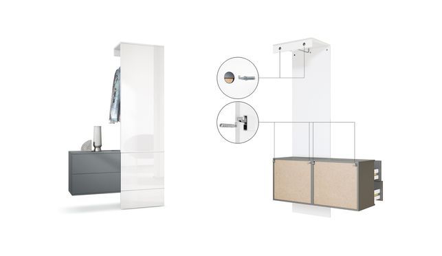 Carlton Set 2 Garderobe: Praktisch. Stilvoll. Unverzichtbar.