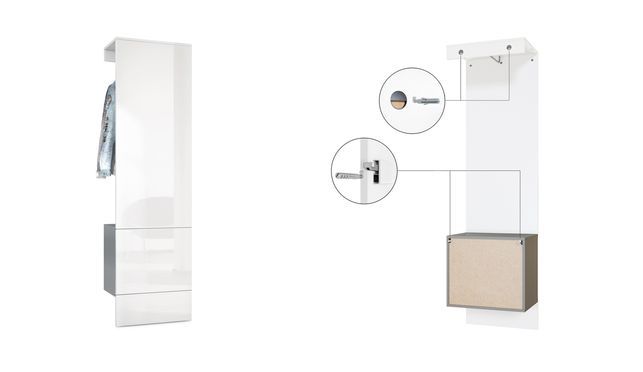 Carlton Set 5 Garderobe: Praktisch. Stilvoll. Unverzichtbar.