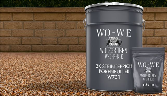 Steinteppich Porenfüller Teppichboden Porenverschluss Natursteinteppich Boden