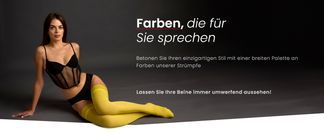 Damenstrümpfe – Farben, die Ihren Stil unterstreichen