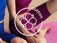Sport Leggings kurz Radlerhose aus Baumwolle