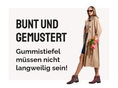 Bunt und Gemustert