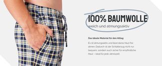 100 % Baumwolle – weich und atmungsaktiv