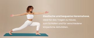 Stoffhose Capri Trainingshose