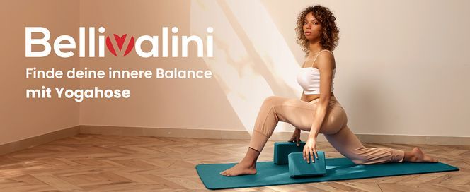 Bellivalini Yoga Leggings Damen 3/4