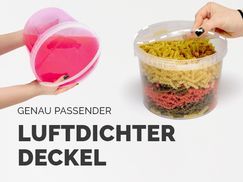 Genau passender luftdichter Deckel