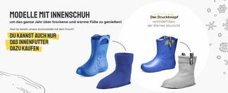 Damen Gummistiefel – Mit Innenschuh